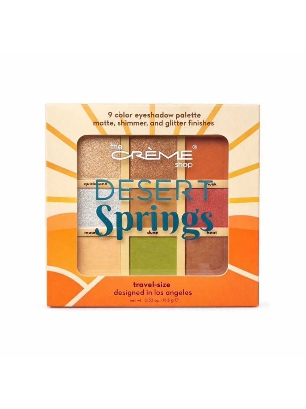 The Crème Shop Desert Springs Eyeshadow Palette
